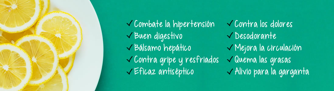 Beneficios del limón para la salud